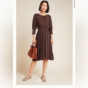 Anthropologie Chatham midi dress
